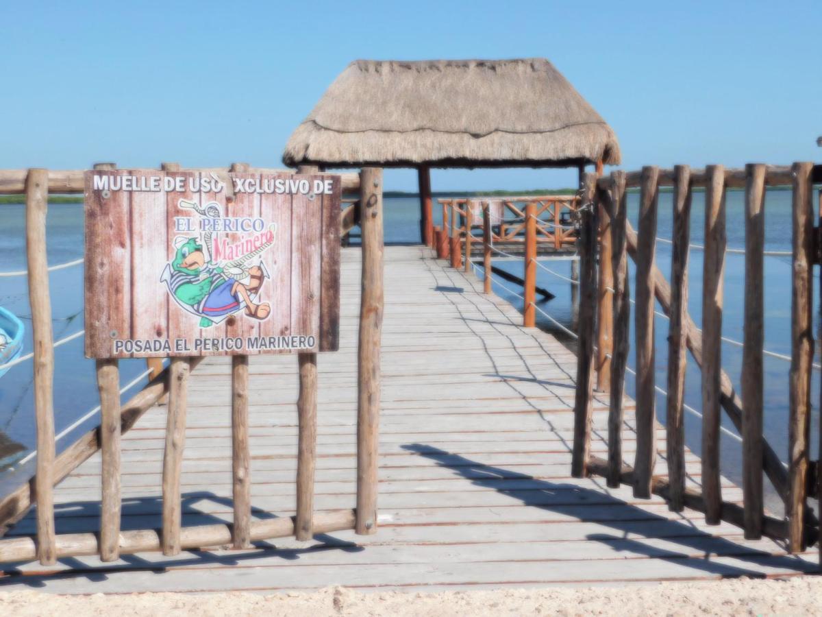 Posada El Perico Marinero Río Lagartos Eksteriør billede